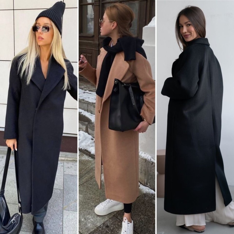 Маргарита Цельсова в пальто