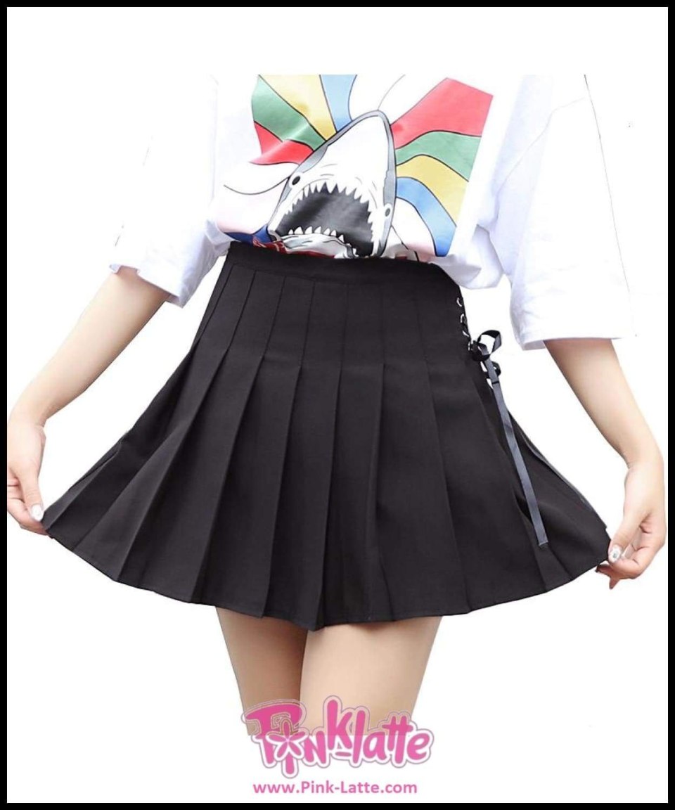Юбка с плиссировкой Школьная Harajuku