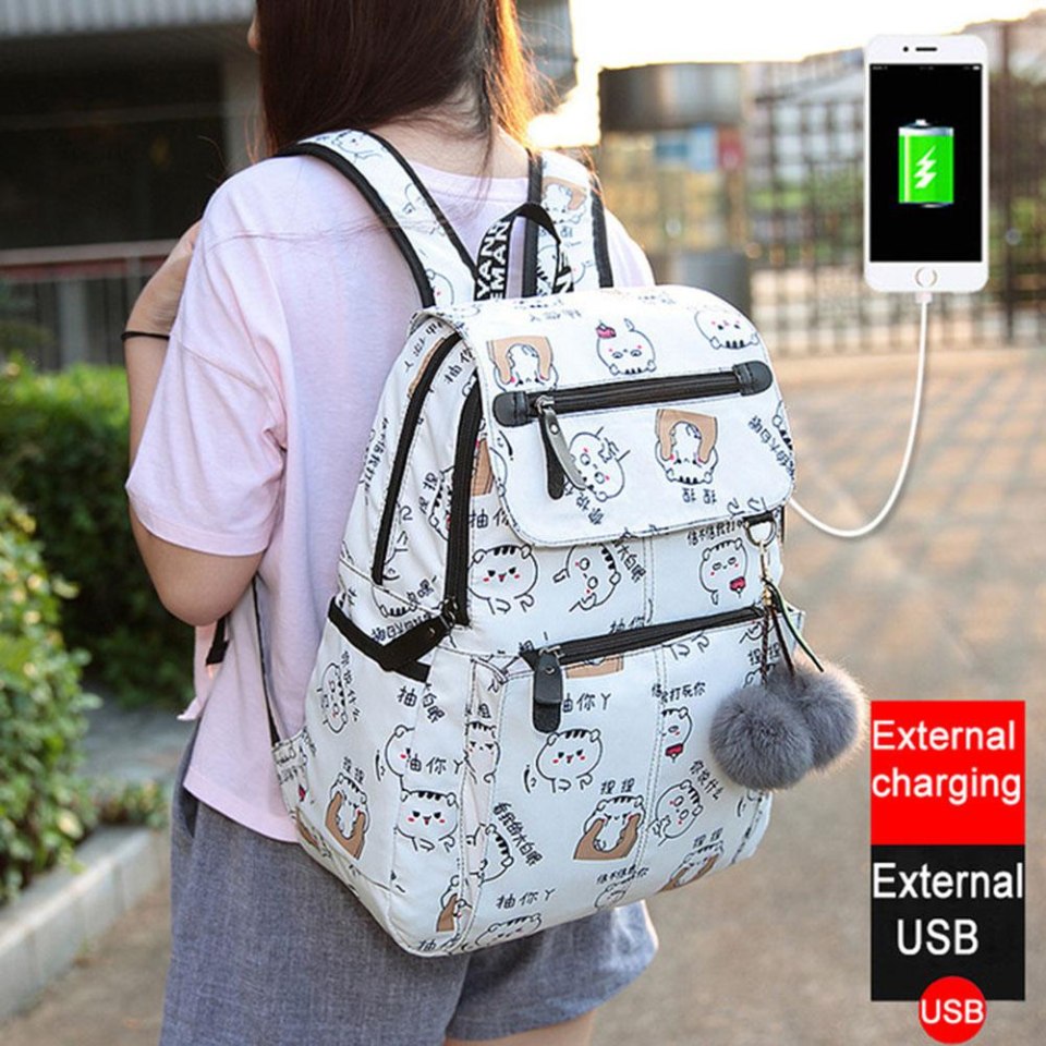 Fengdong 2018 USB рюкзак