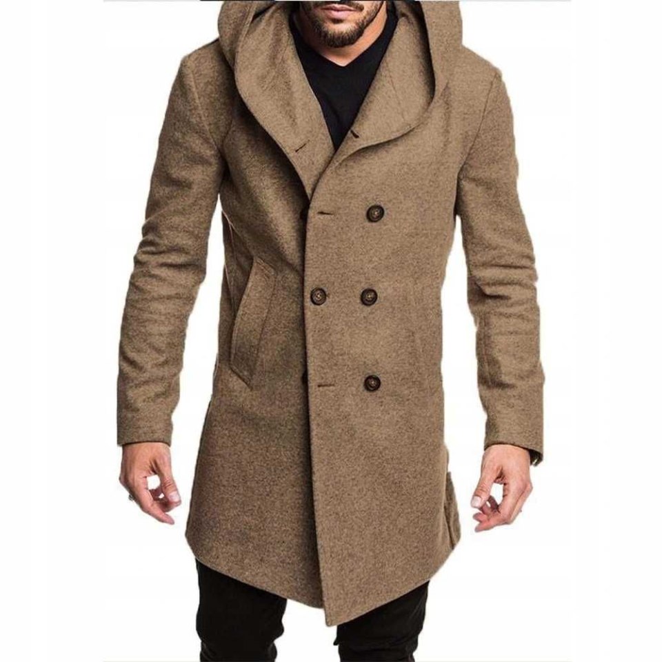 Мужское пальто woolen Coat