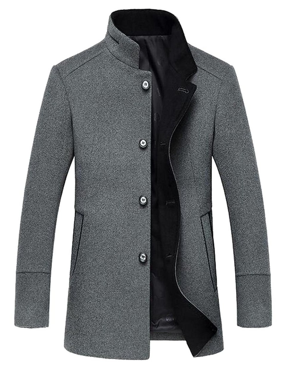 Мужское пальто woolen Coat