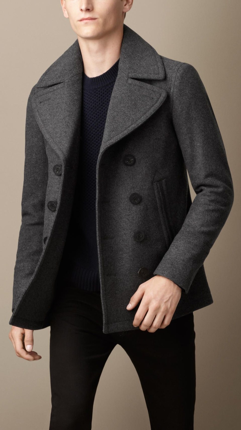 Wool and Cashmere пальто мужское