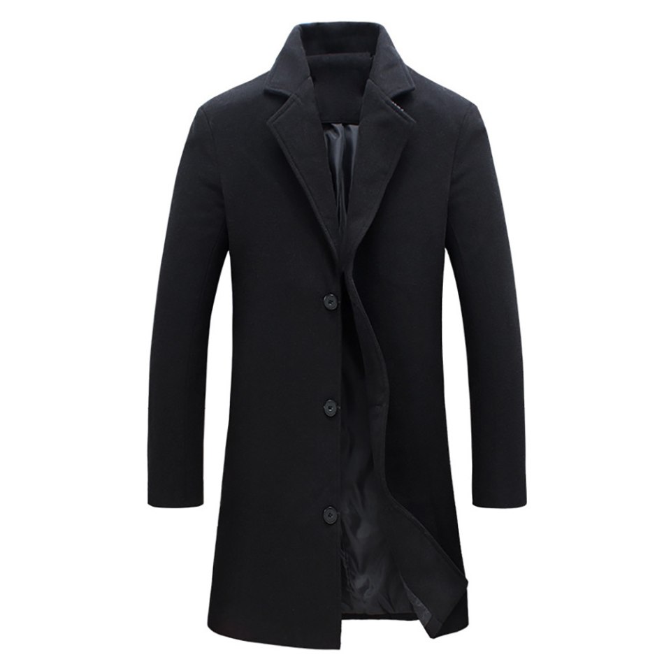 Мужское пальто woolen Coat