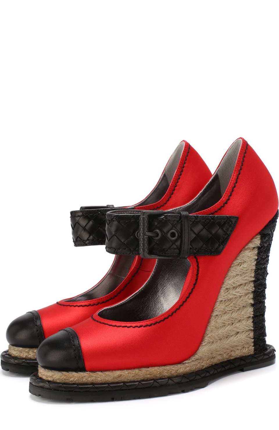 Bottega Veneta туфли на танкетке