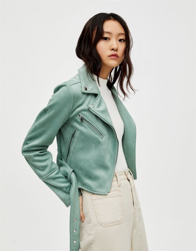 Косуха Zara зеленая 2016