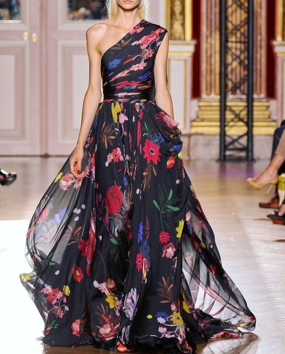 Шифоновое платье Dolce Gabbana 2018