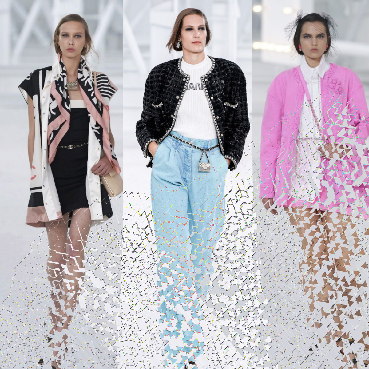 Тренды весны 2024 женская одежда фото. Chanel коллекции 2021-2022. Коллекция Шанель лето 2021.