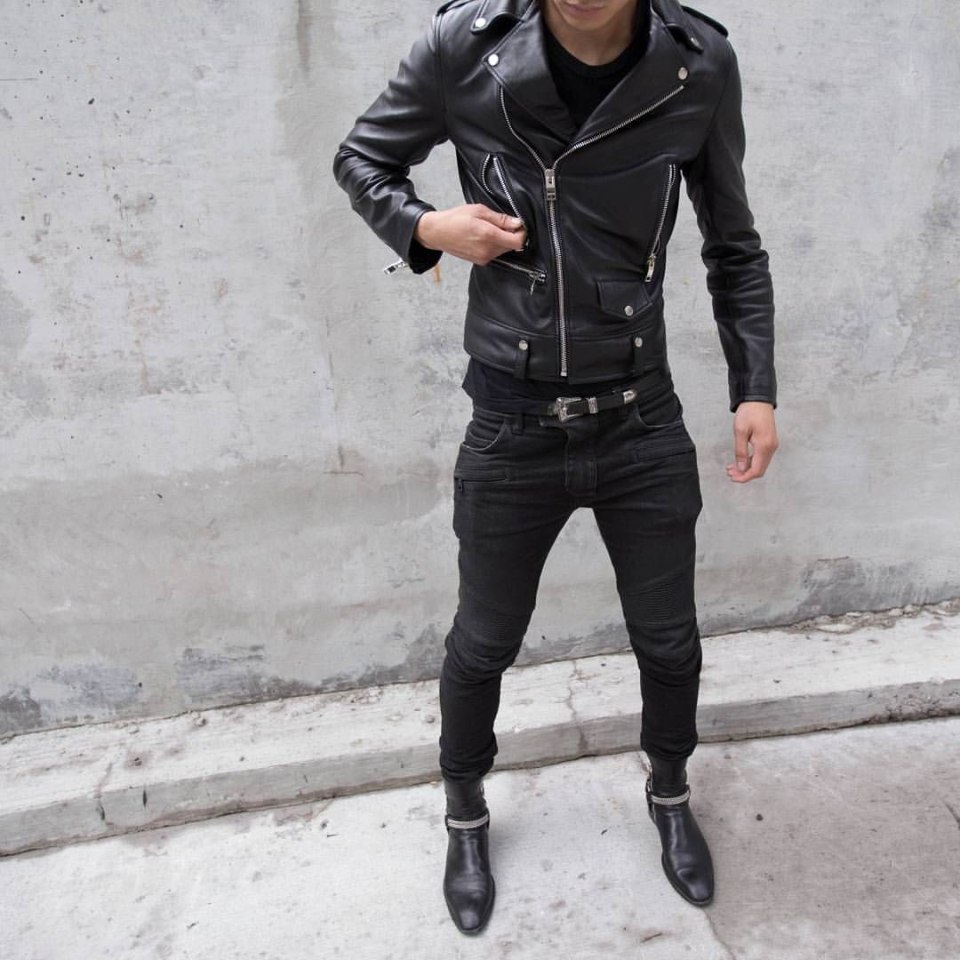 Челси и косуха мужской look