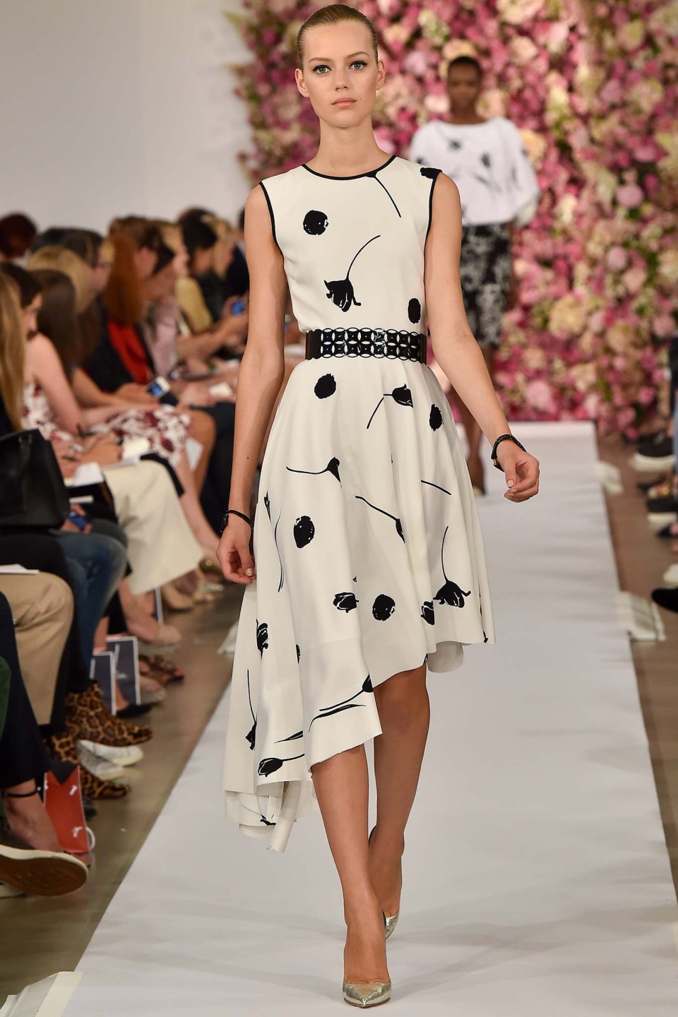 Oscar de la Renta платье с лимонами