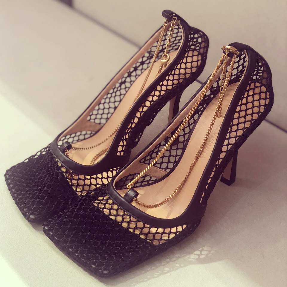 Bottega Veneta туфли сетка