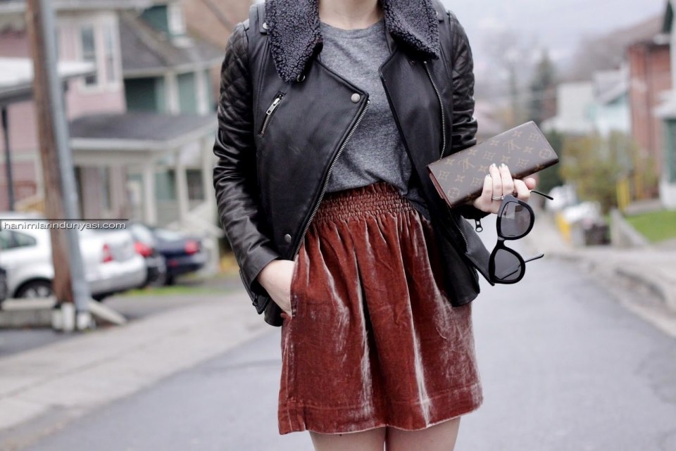 Юбка плиссе серая Street Style