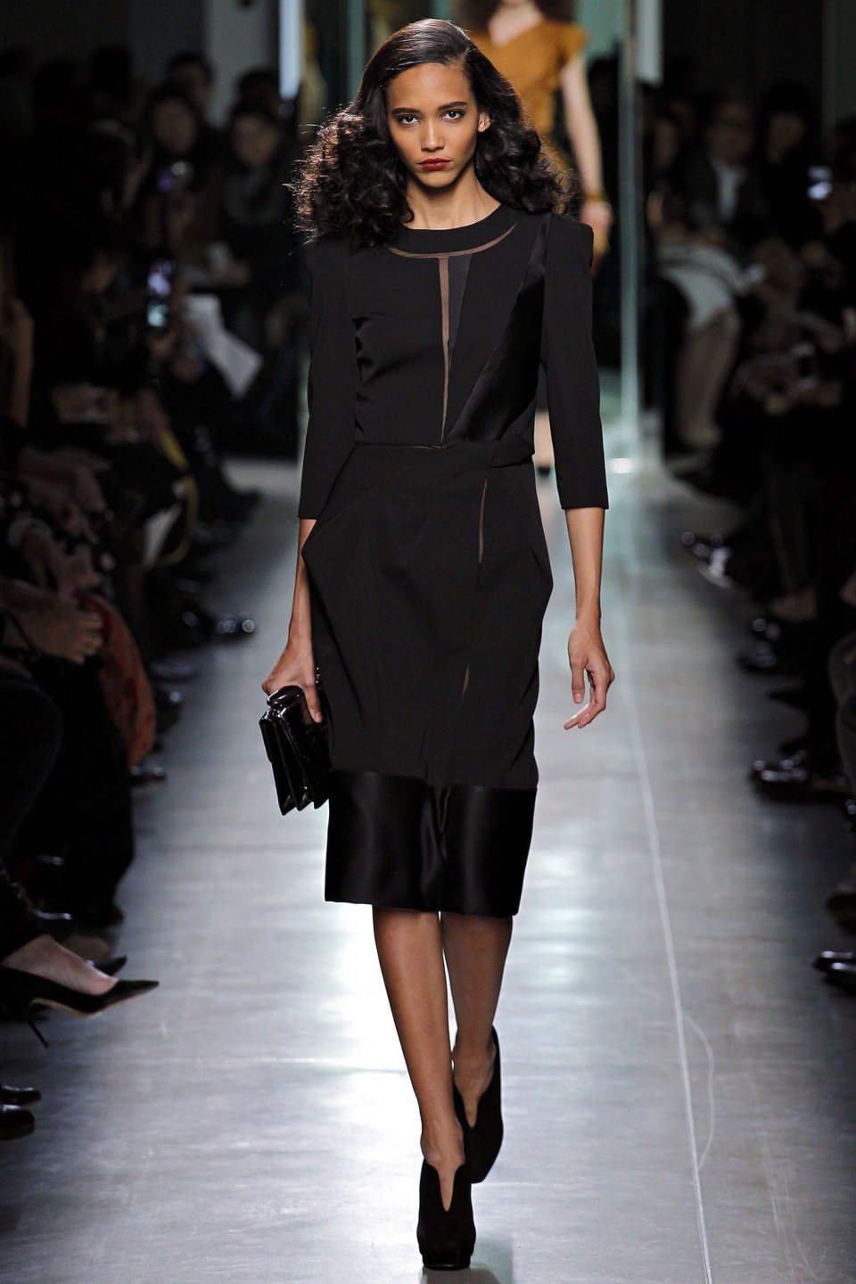 Черное платье Bottega Veneta 2020