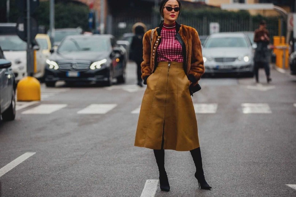Street Style Милан зима 2020