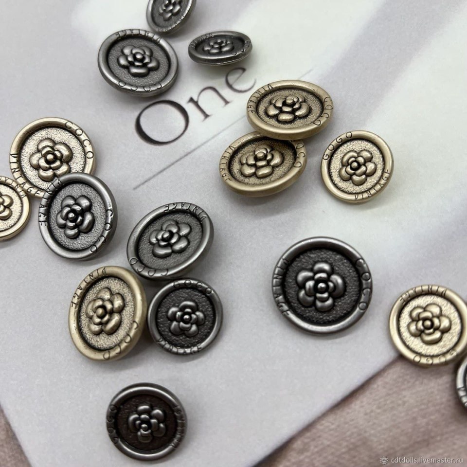 Модные пуговицы