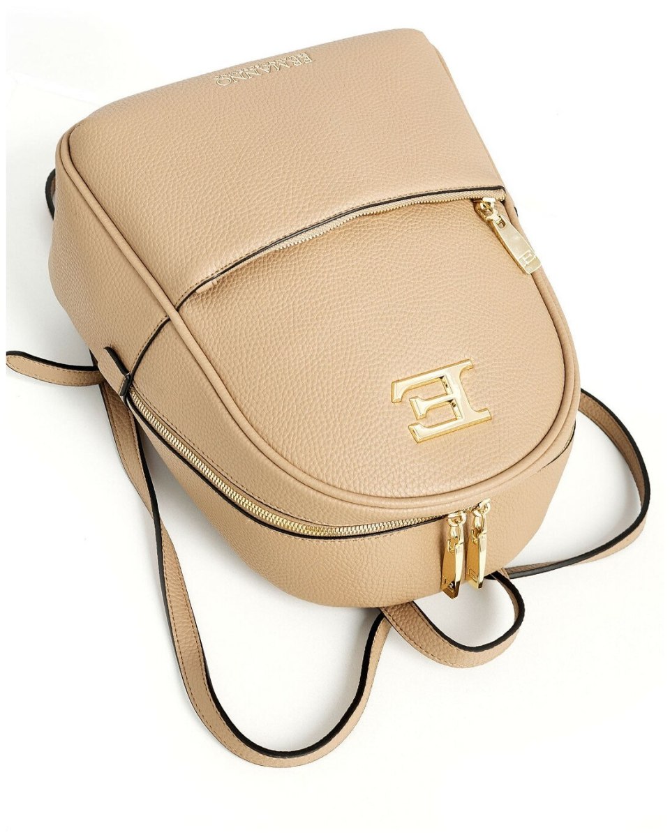 Ermanno Scervino черный рюкзак с лого