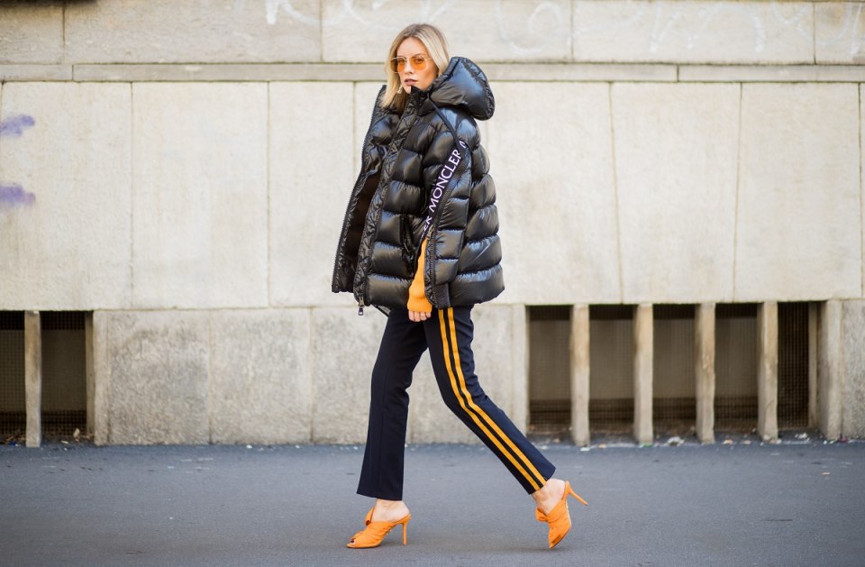 Пуховик оверсайз Street Style