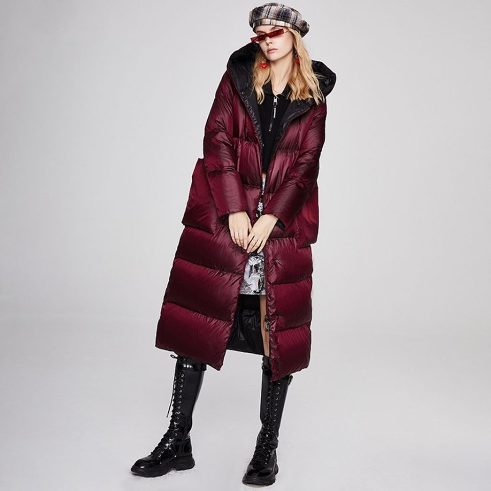 Фото пуховиков женских зима 2021