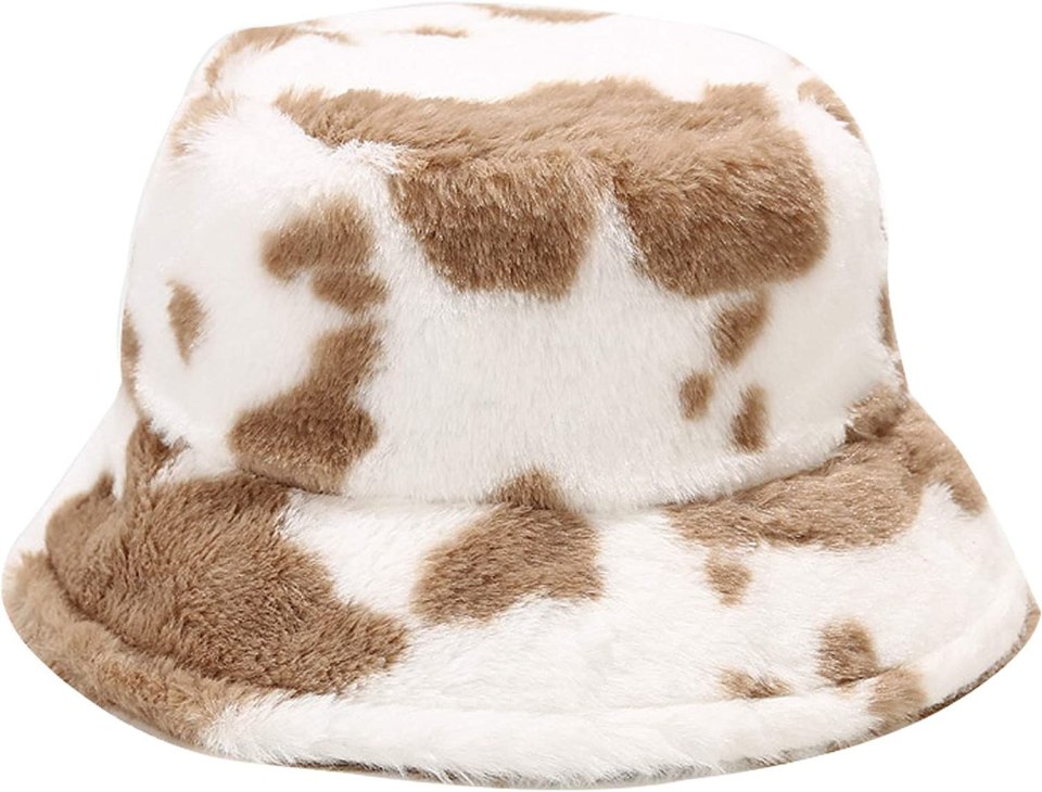 Панама Faux fur Bucket