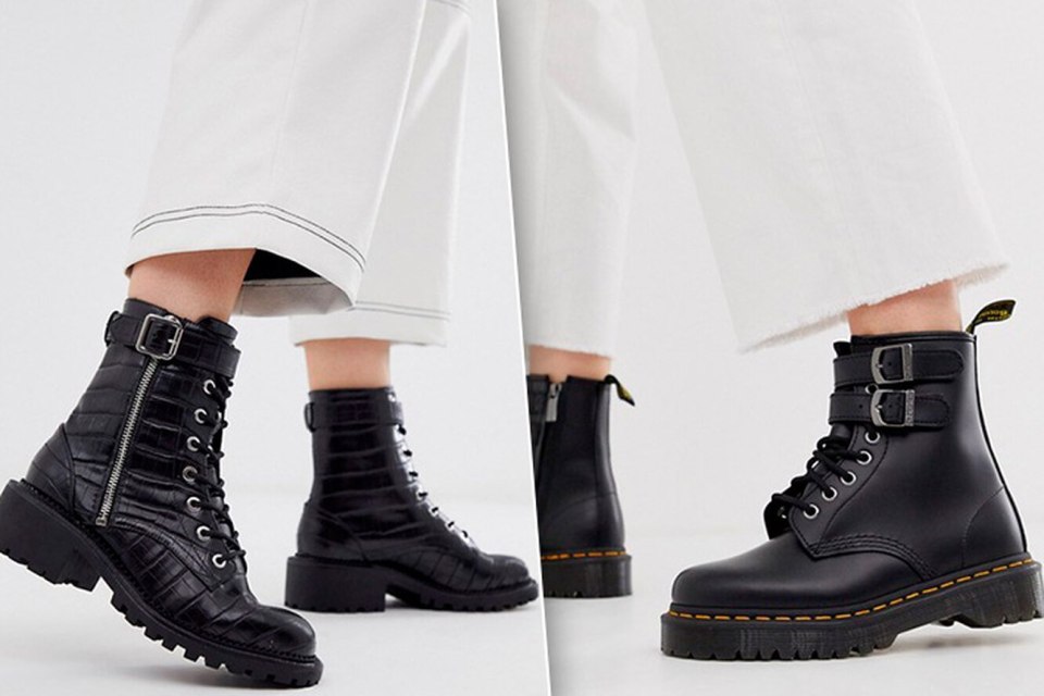 Сапоги Zara 2020 на толстой подошве