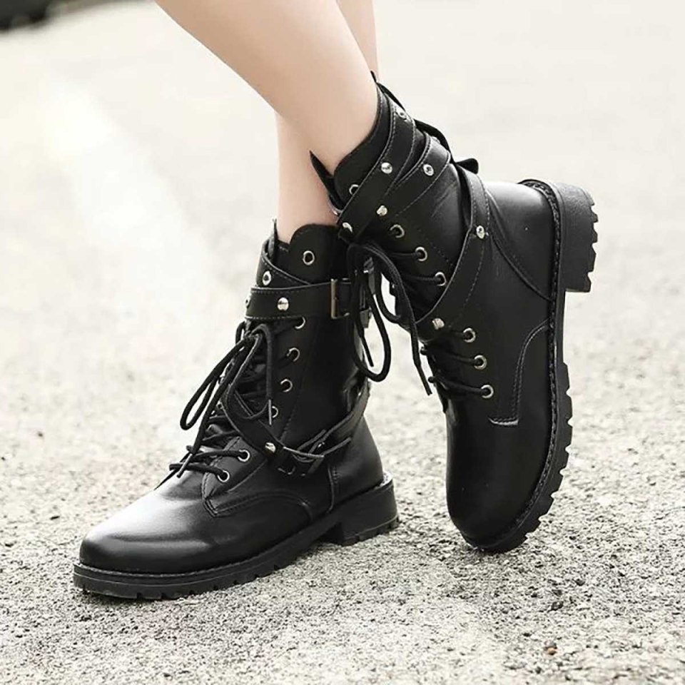 Кожаные ботинки Botas mujer