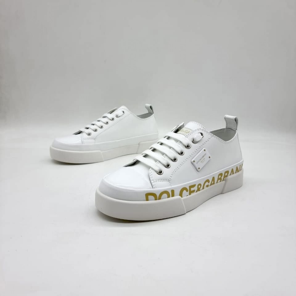 Dolce & Gabbana кожаные кеды Portofino